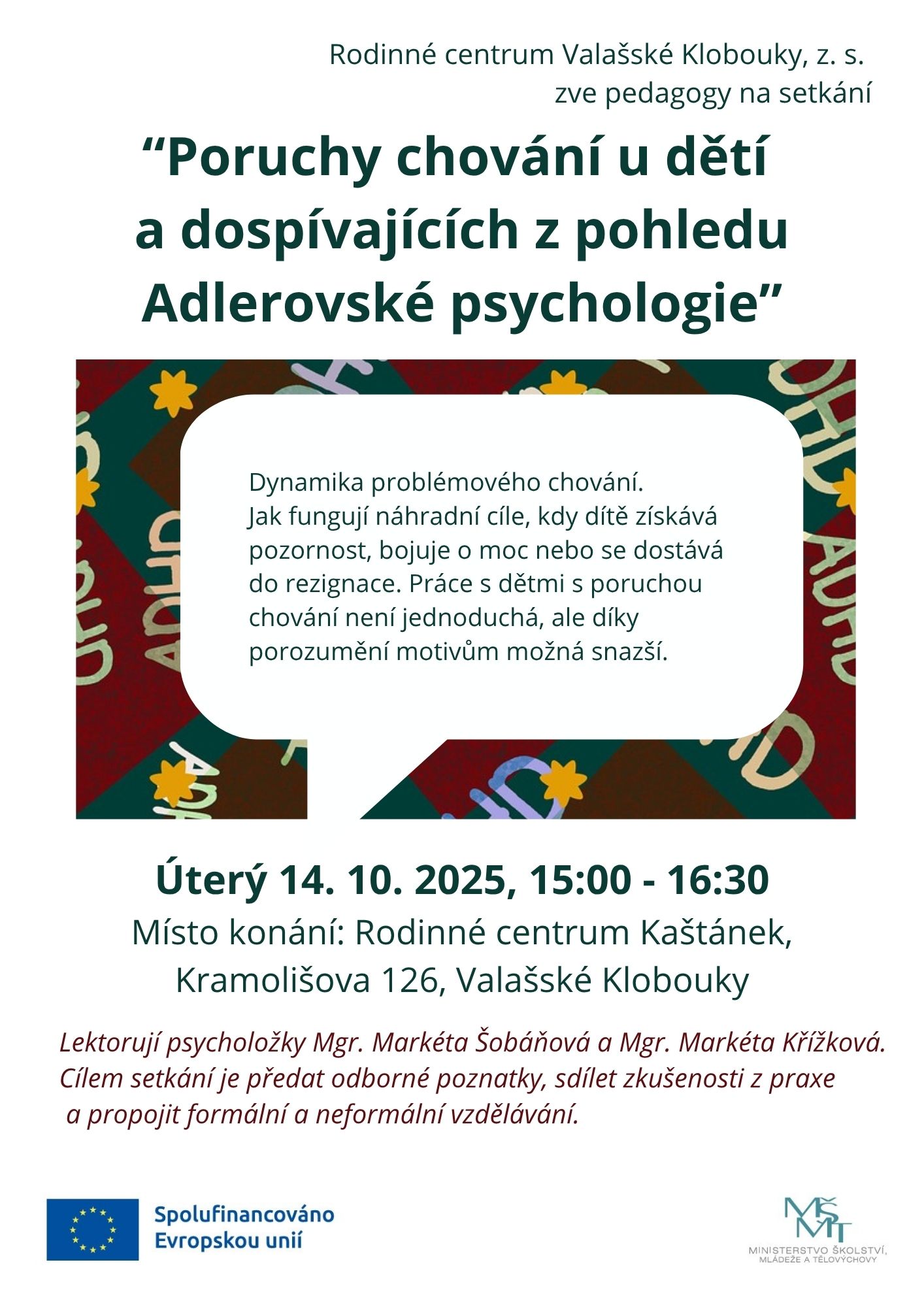 setkání 14-10-2025 pozvánka